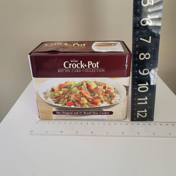 Recipe Set: Crock Pot Recipe Tin & Williams Sonoma Recipe Set #0307 - Picture 8 of 13